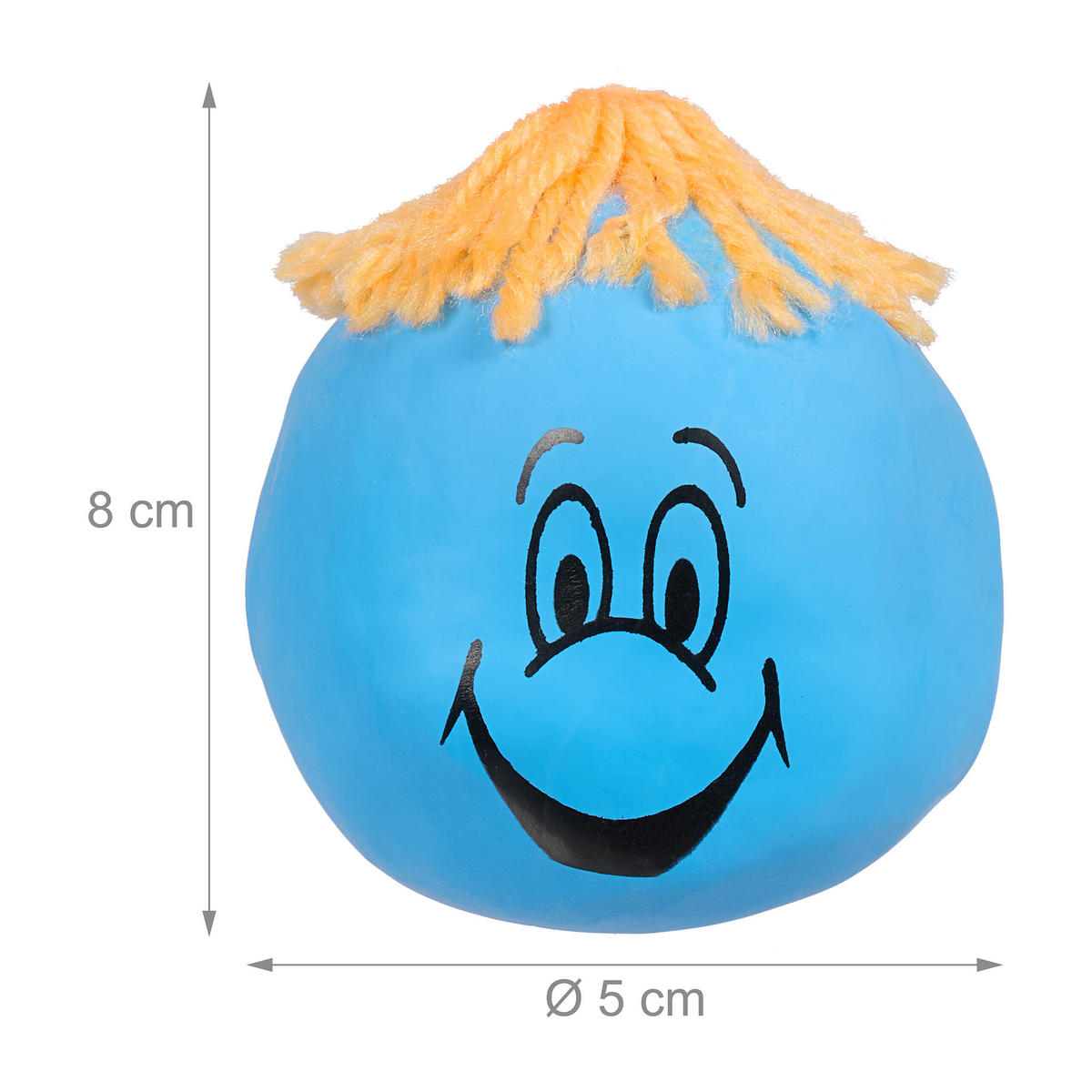 12XANTISTRESOVÝ míček - různobarevná, textil/přírodní materiály (5/8/5cm) - Relaxdays