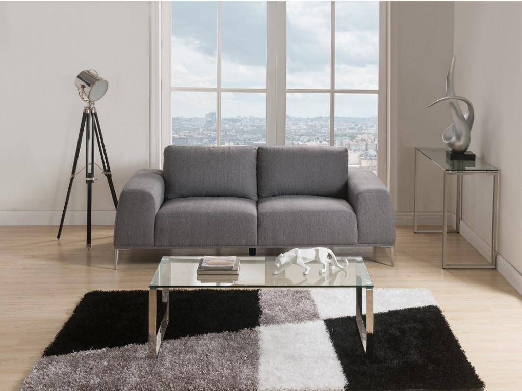 KONSOLENTISCH - Glas - FREYA - Transparent, Glas (120/41/75cm) - Vente-Unique