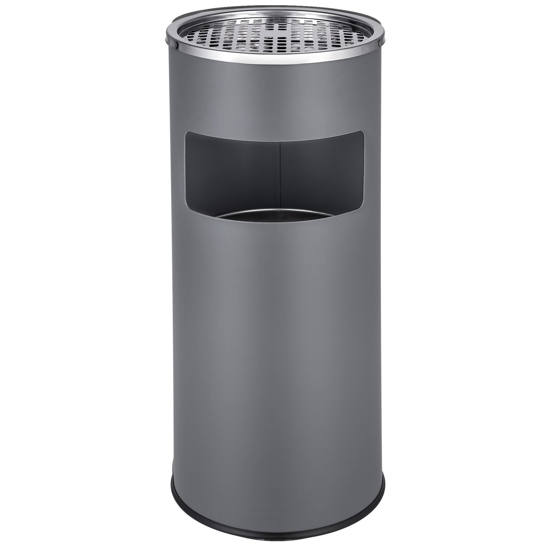 STANDASCHENBECHER ,25 x 61 cm,anthrazit - Anthrazit, Metall (25cm) - tectake