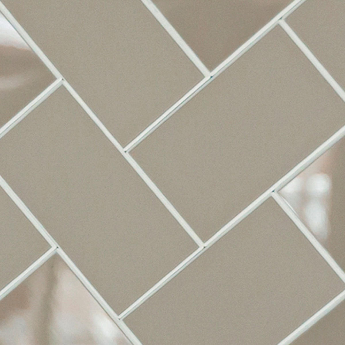 FLIESENAUFKLEBER 1 Stück 27,2 x 24 cm Selbstklebende Fliesen - Uva Cream - Beige, Kunststoff (24/0.4/27.2cm) - Mazovia