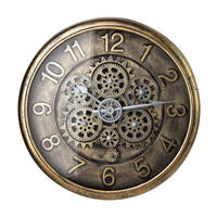 WANDUHR Ramsey Gold 40x40x7,5 cm Kunststoff - Goldfarben, Kunststoff (7.5/40/40cm) - Mondex