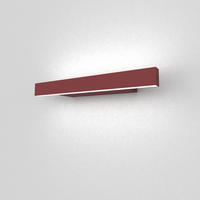 LED-WANDLEUCHTE - Rot, Metall (30/3.1/7cm) - Lumicom