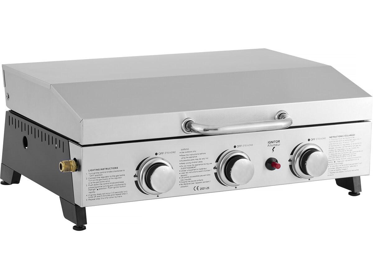 PLANCHA fasto Grau - Grau, Metall (48/25/67cm) - Habitat Garten