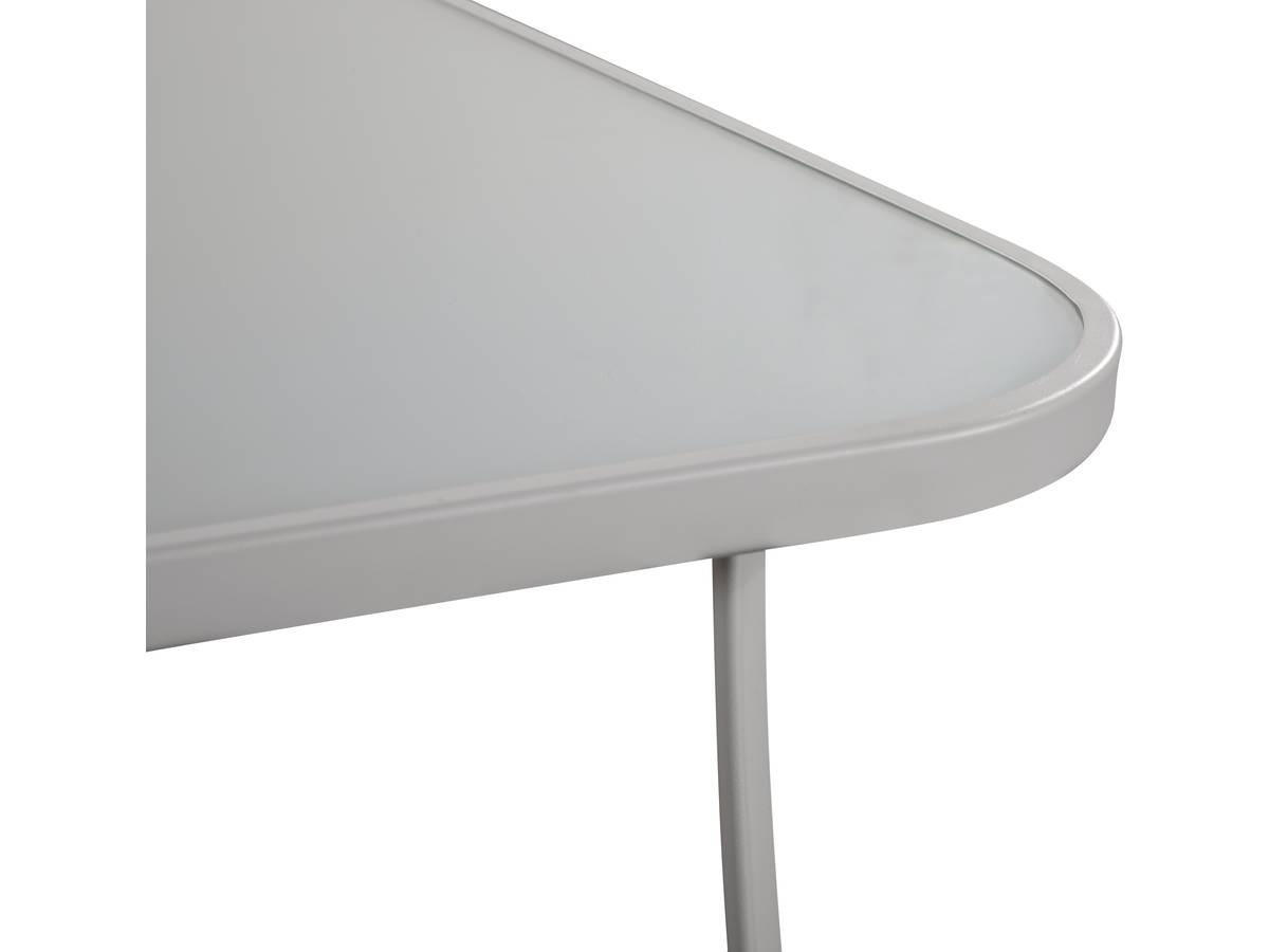 GARTENTISCH cordoba weiss - Weiß, Glas (150/90/72cm) - Habitat Garten