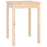ESSTISCH 55x55x75 cm Massivholz Kiefer - Braun, Holz (55/55/75cm) - furnicato