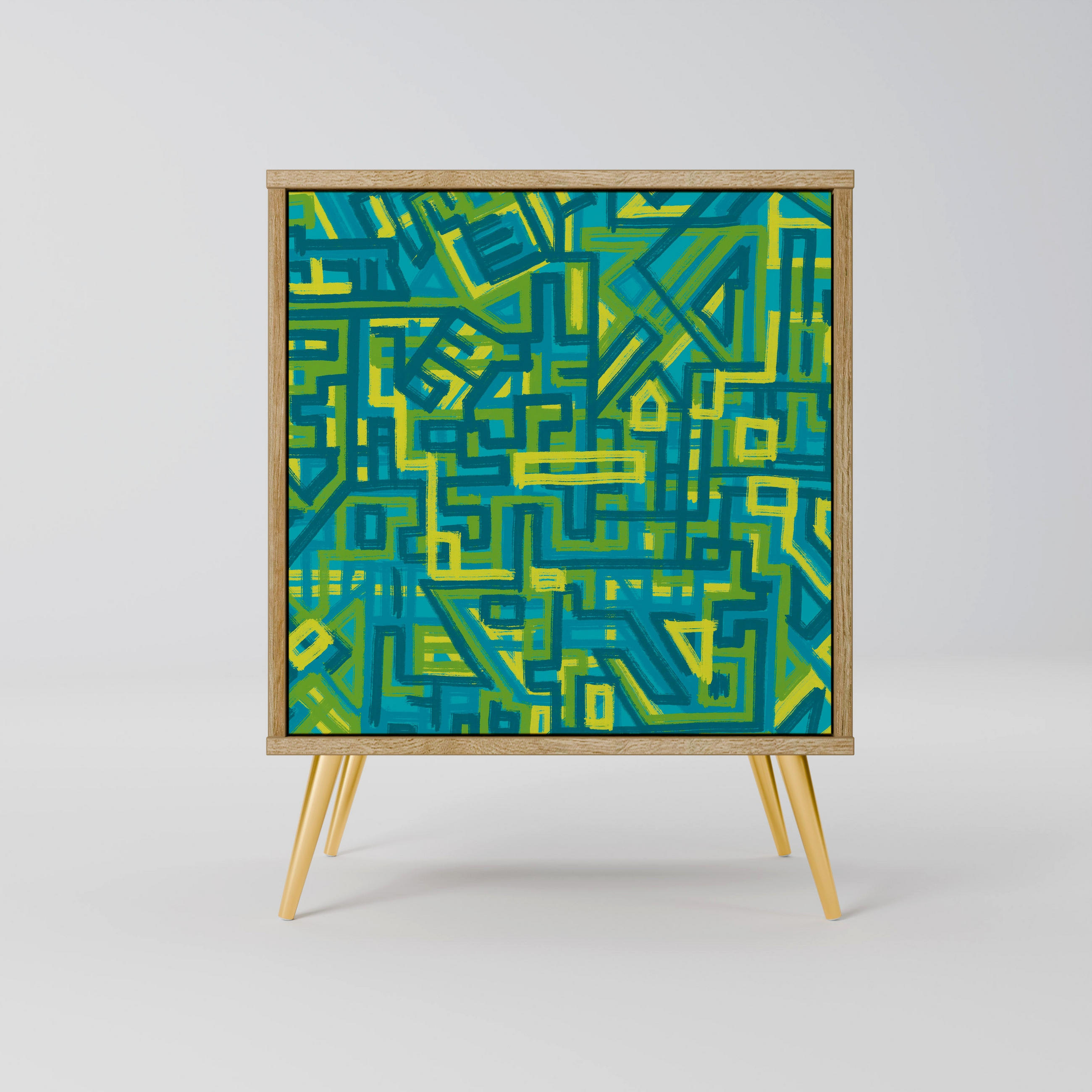 SpaceRebels Sideboard Eiche 57.5x75.5x42 cm