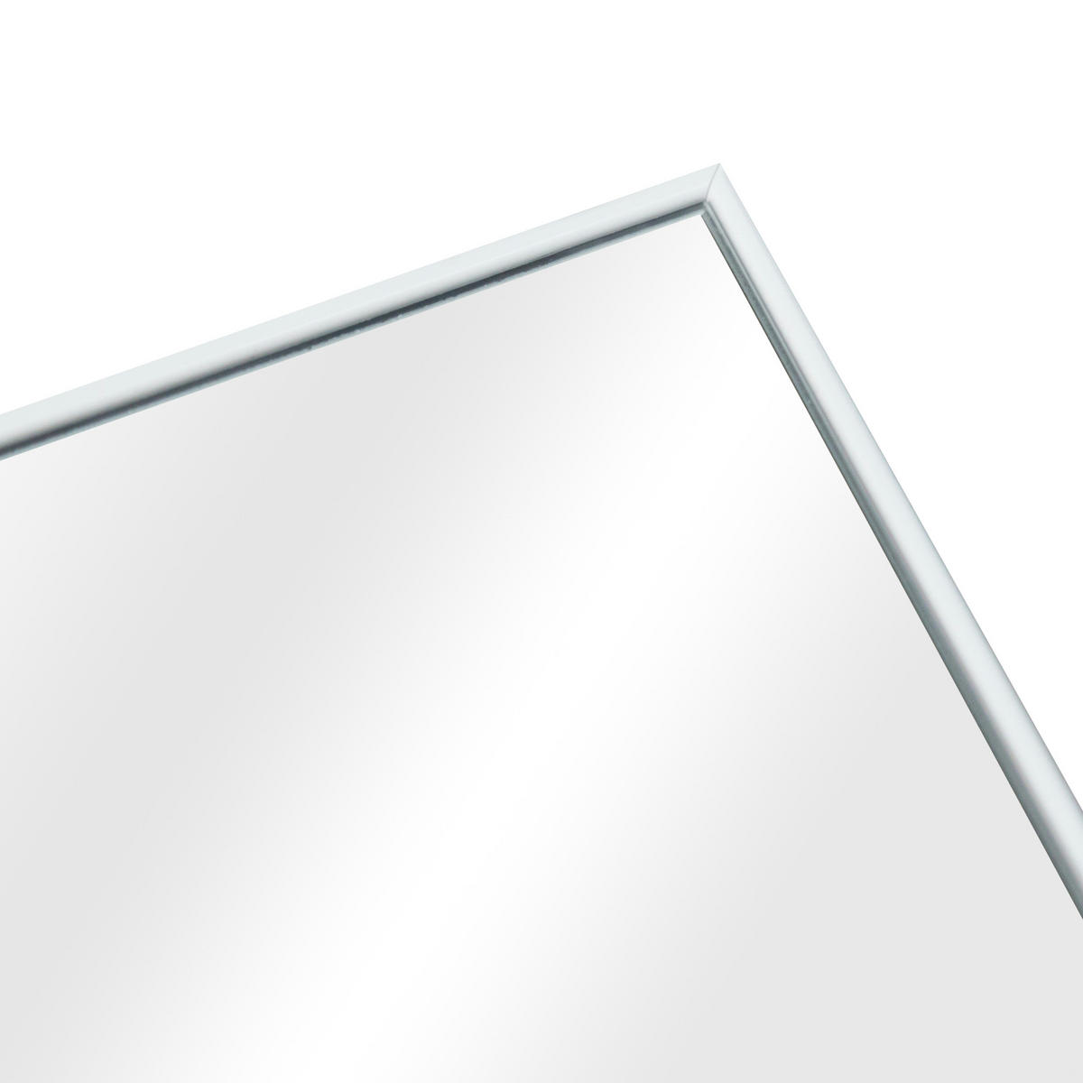 STANDSPIEGEL Barletta - Weiß, Glas/Kunststoff (35/150.6/150cm) - [en.casa]