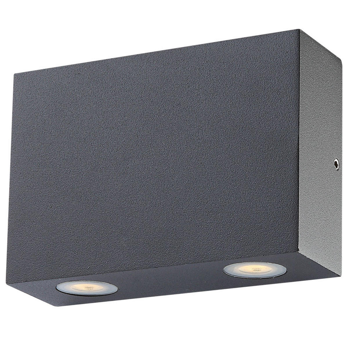 LED AUSSEN-WANDLEUCHTE ISONO Anthrazit - Anthrazit, Glas (11.5/9/4.2cm) - Globo Lighting