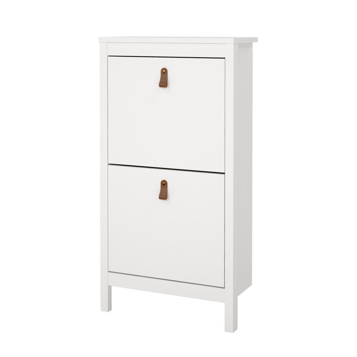 SCHUHSCHRANK, Madrid, Weiß, Holzwerkstoff, 54 x 25 x 103 cm - Weiß, Holzwerkstoff (54/103/25cm) - ebuy24
