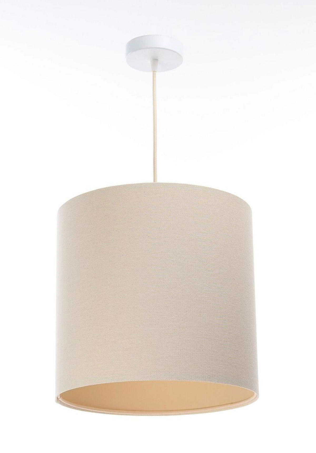 HÄNGELEUCHTE Beige 60/70 cm - Beige, Kunststoff (60/1.9/70cm) - ONZENO