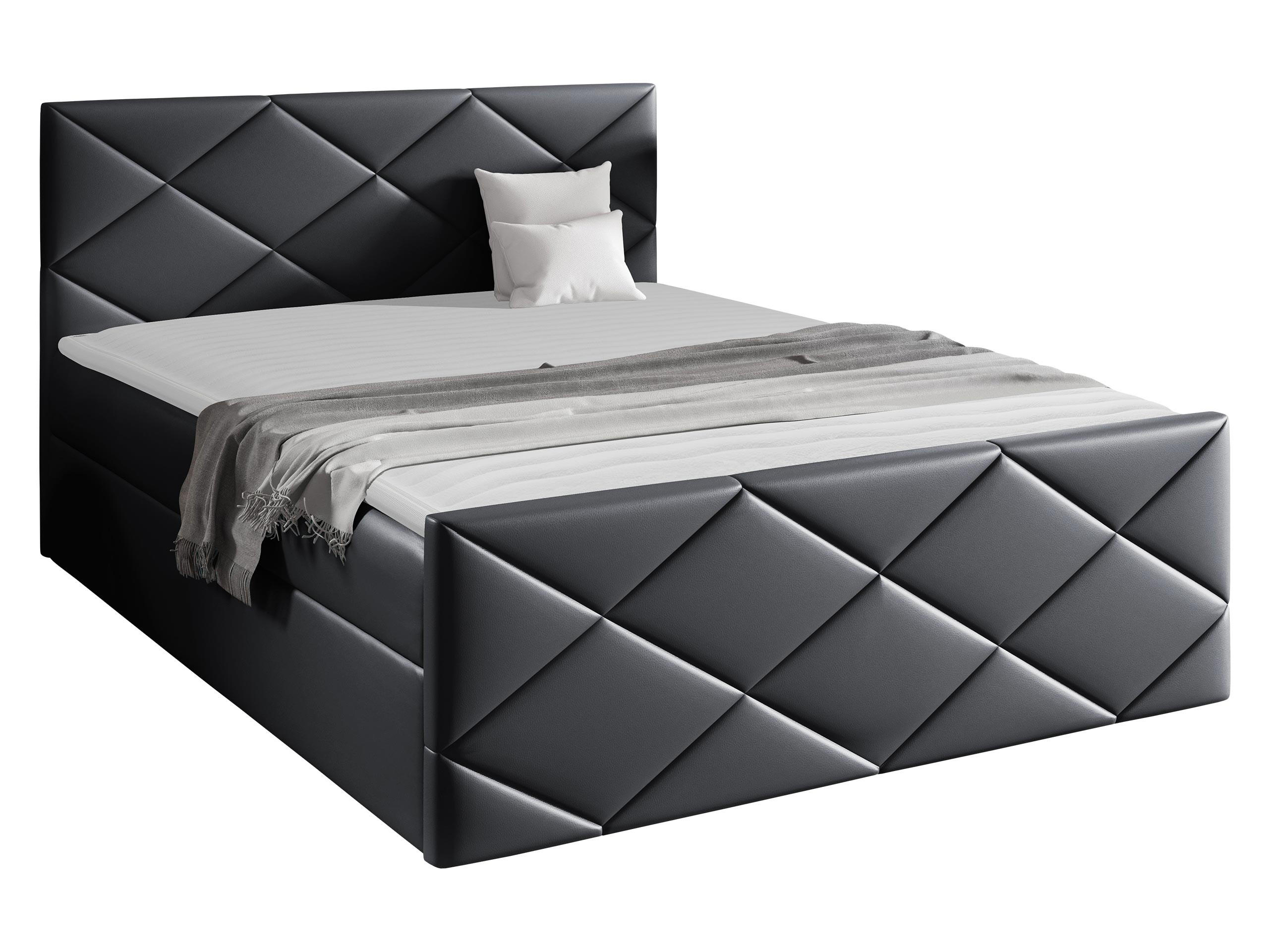 BOXBETT Herkules - Graphitfarben, Holz (160/200cm) - MIRJAN24