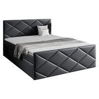 BOXBETT Herkules - Graphitfarben, Holz (160/200cm) - MIRJAN24