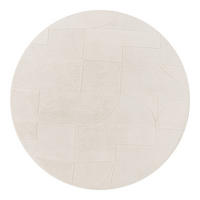 HOCHFLORTEPPICH 120/120 cm Tokio 472 - Creme, Kunststoff (120/120cm) - Paco Home