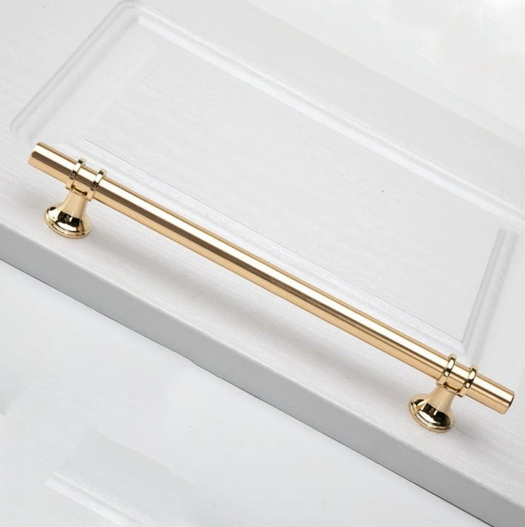MÖBELGRIFF Gold 6er-Set 192 mm - Goldfarben, Metall (3.2/3/30cm)