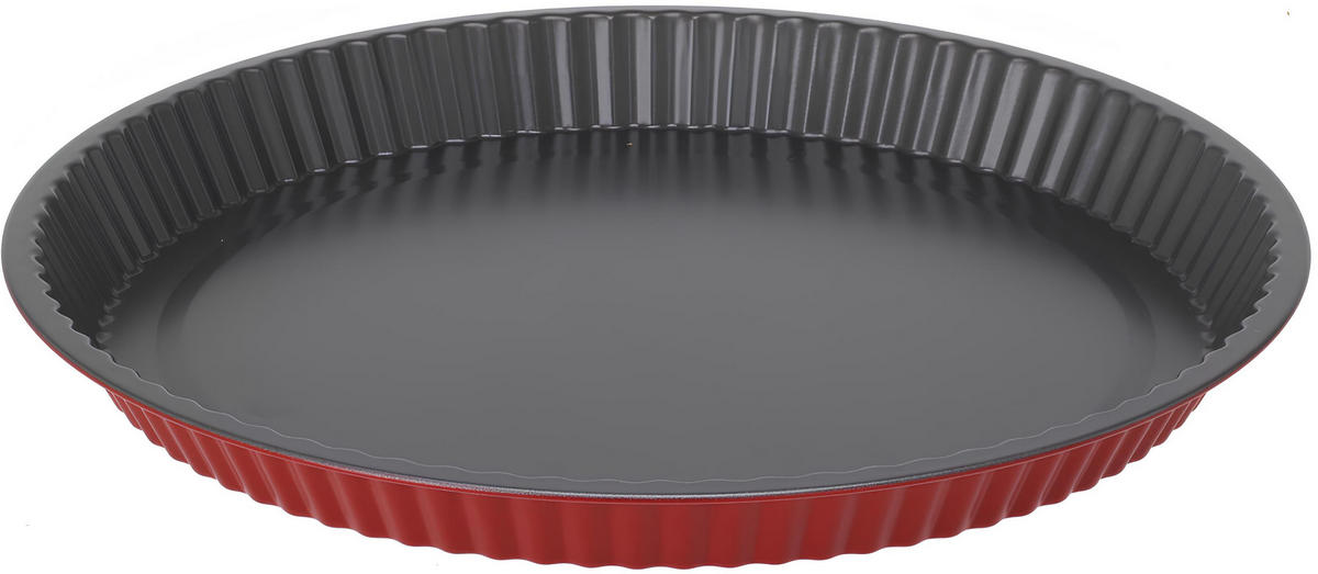 BACKBLECH Basic Rot 30X30X3 cm Metall - Rot, Metall (30/3cm) - Mondex