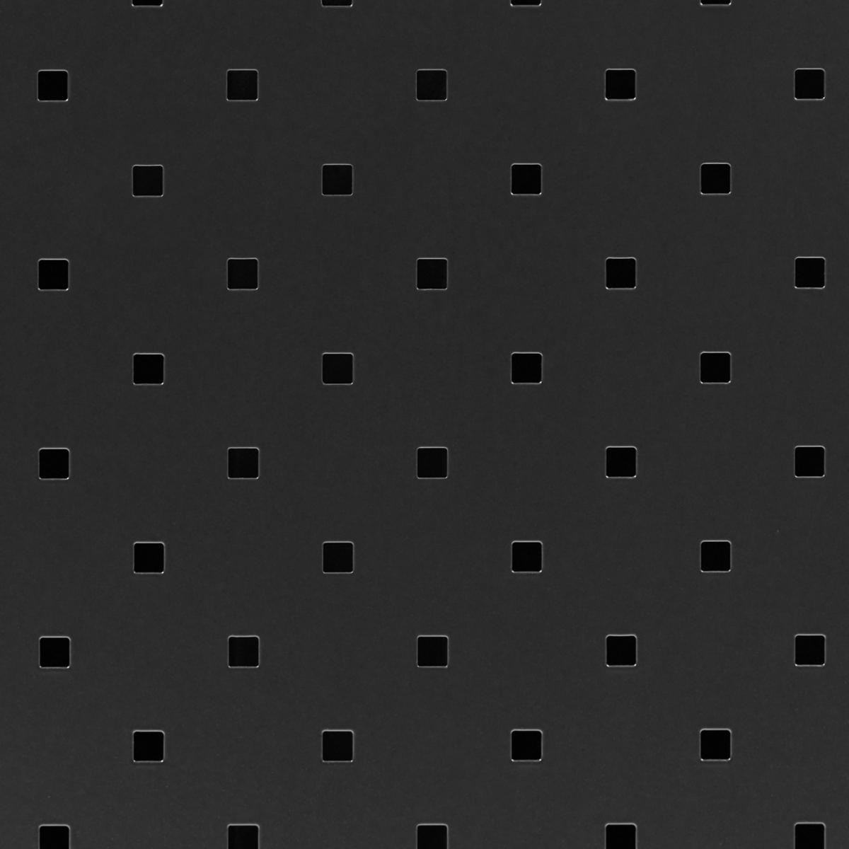 BÜROSCHRANK Metall Schwarz Waikato - Schwarz, Metall (40/55/40cm) - Beliani