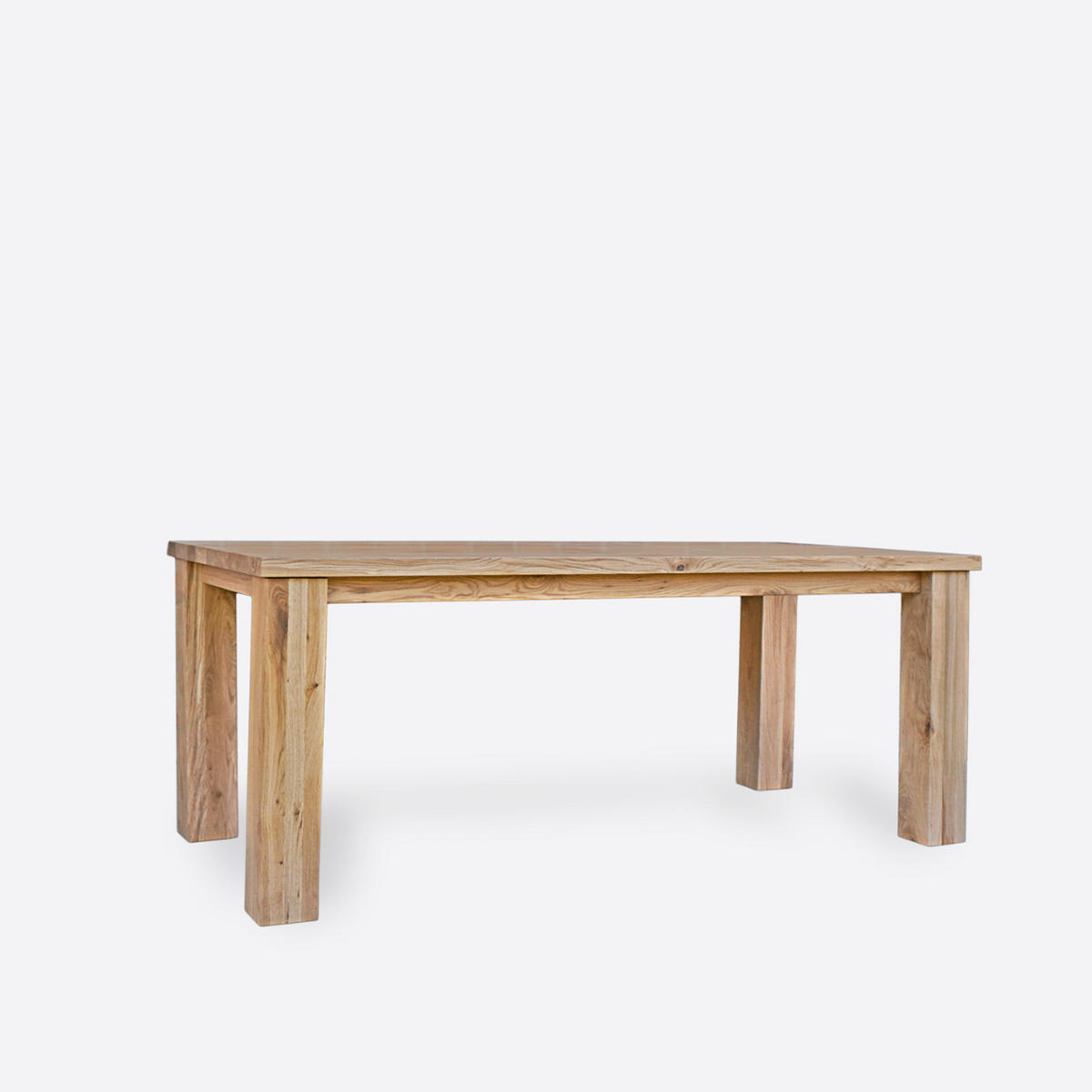 EICHENTISCH aus Massivholz für das Esszimmer THOR 215 x 100 - Eichefarben, Holz (100/215/75cm) - Rawood Furniture