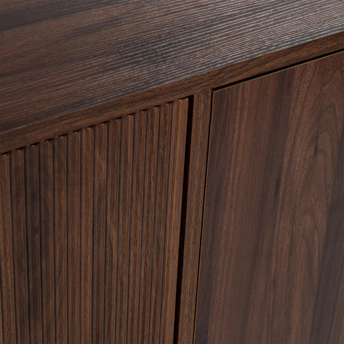 SIDEBOARD Florida 3 türen Walnuss-Optik - Walnussfarben, Holzwerkstoff (120/80/40cm) - VS Venta-stock