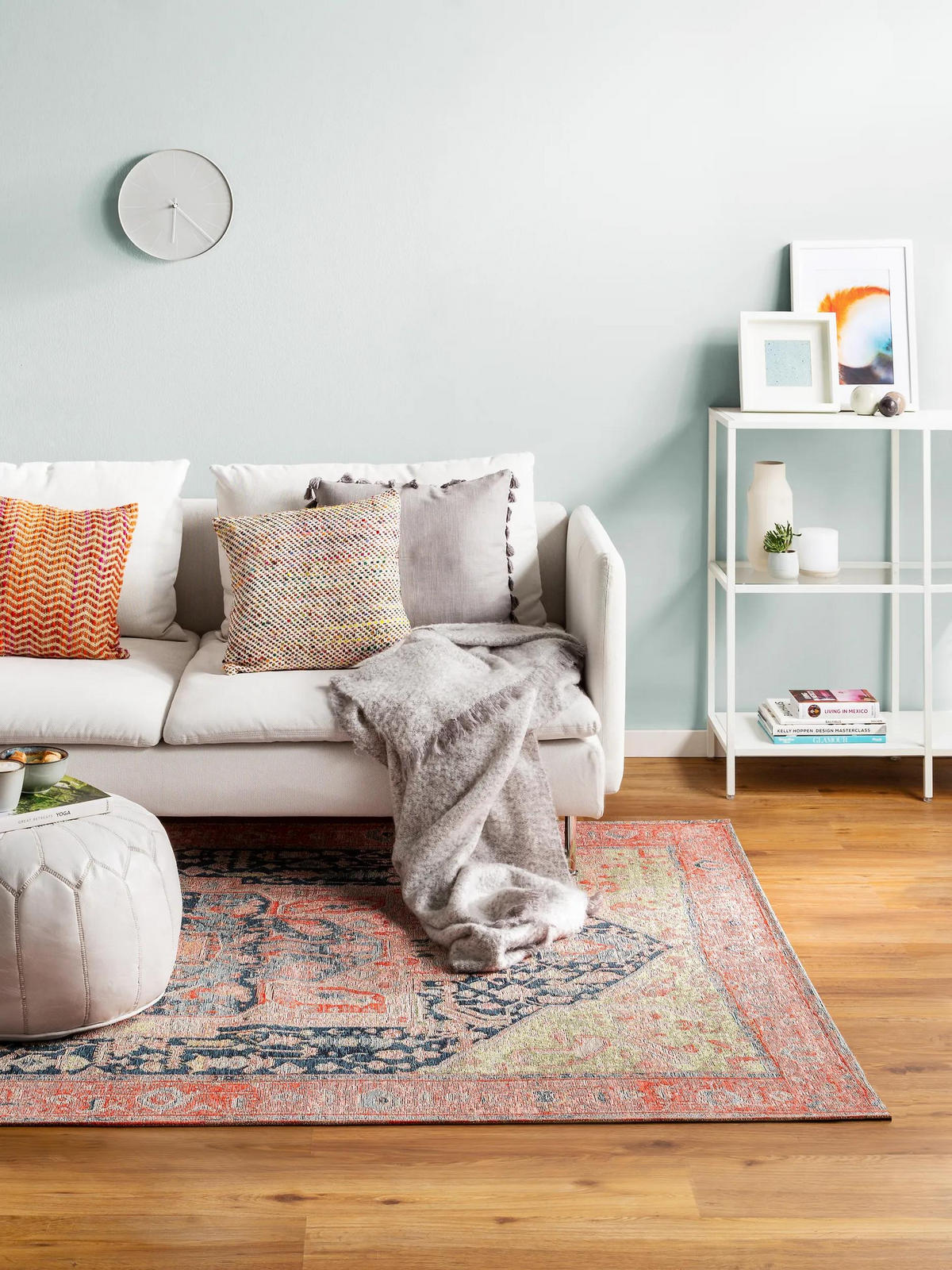 FLACHGEWEBETEPPICH Stay Pink 155x235 cm - Pink, Textil (155/235cm) - benuta Pop