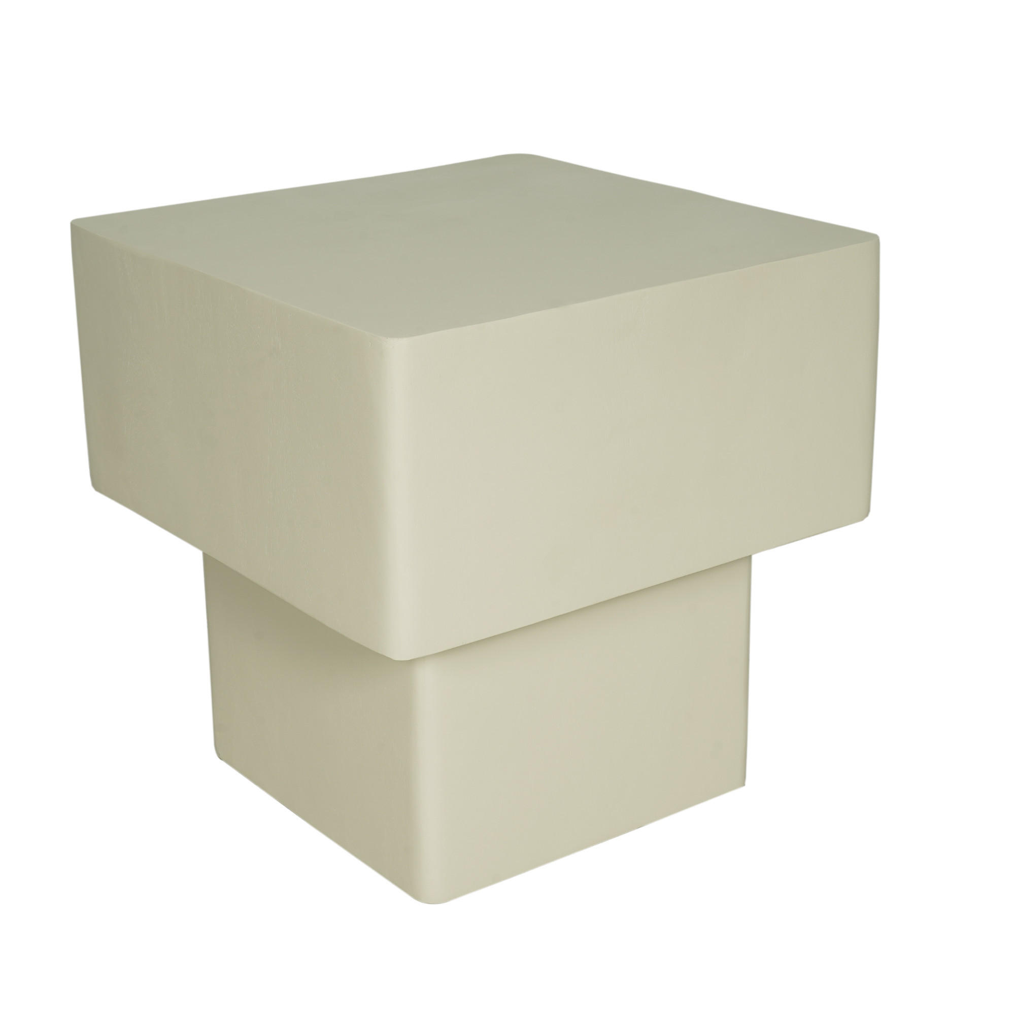 COUCHTISCH Saya Weiß 50/50/51 cm - Weiß, Holz (50/50/51cm) - Starfurn