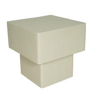 COUCHTISCH Saya Weiß 50/50/51 cm - Weiß, Holz (50/50/51cm) - Starfurn