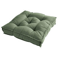 SITZKISSEN Solid - Baumwolle / Polyester - Olivgrün, Textil (40/40cm) - Butlers