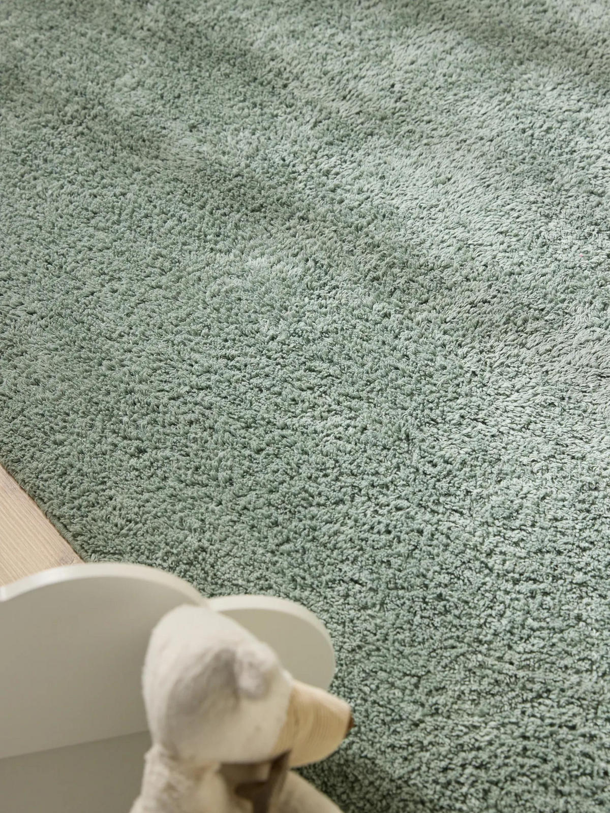 KINDERTEPPICH Malu waschbar Grün 120/170 cm - Grün, Naturmaterialien/Textil (120/170cm) - benuta