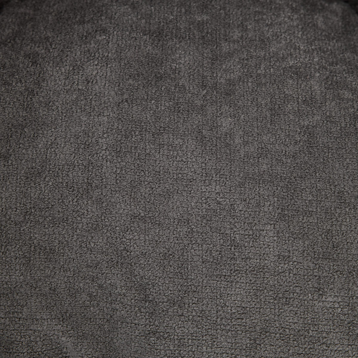 SESSEL Chenille Grau drehbar mit Stützkissen - Grau, Textil/Metall (116/96/84cm) - WISHDOR