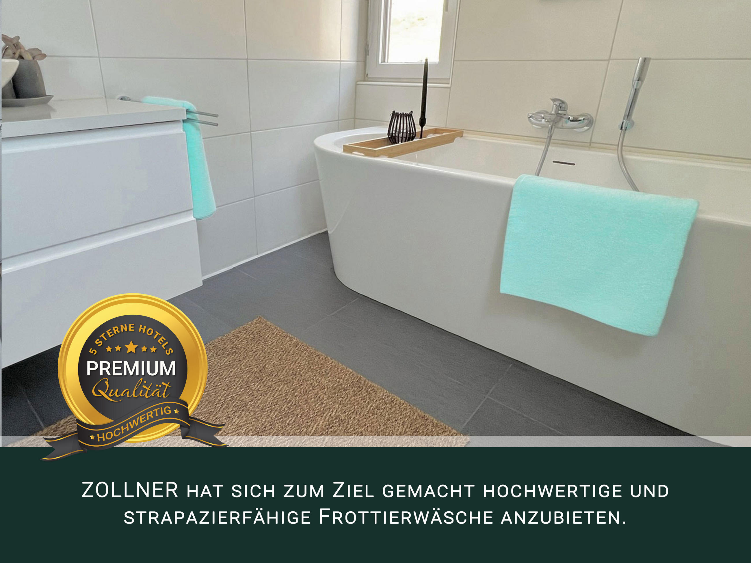 HANDTÜCHER SET, 6er-Set, 50x100 cm + 70x140 cm, 100% Baumwolle, Grün - Grün, Textil (50/100cm) - Zollner