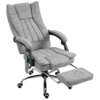 BÜROSTUHL Grau Mikrofaser, Stahl 62xx67x113 xm - Grau, Kunststoff (67/113/62cm) - DESIGN IN
