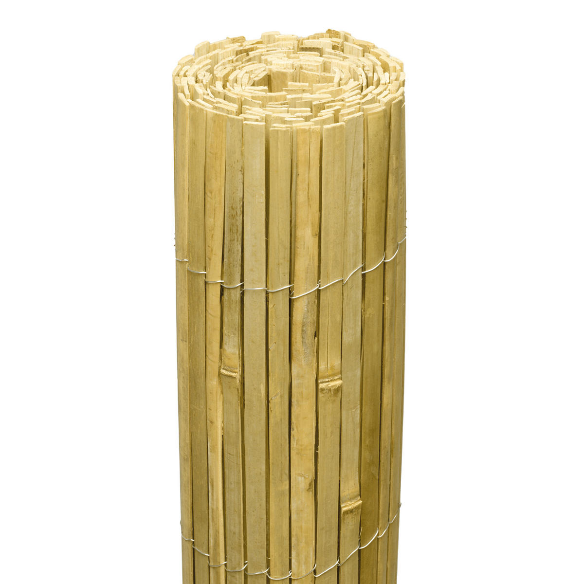 SICHTSCHUTZZAUN SolVision B33 200/600 cm Bambus Hell - Naturfarben, Naturmaterialien (600/200cm) - Sol Royal