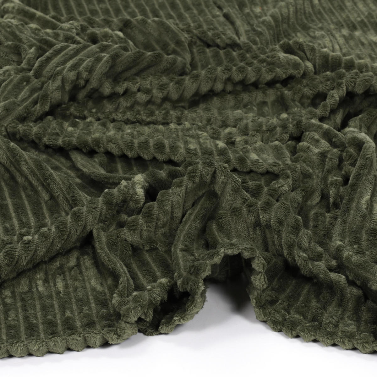 FLANELLDECKE 160/130 cm - Grün, Textil (160/130cm) - Home Styling Collection