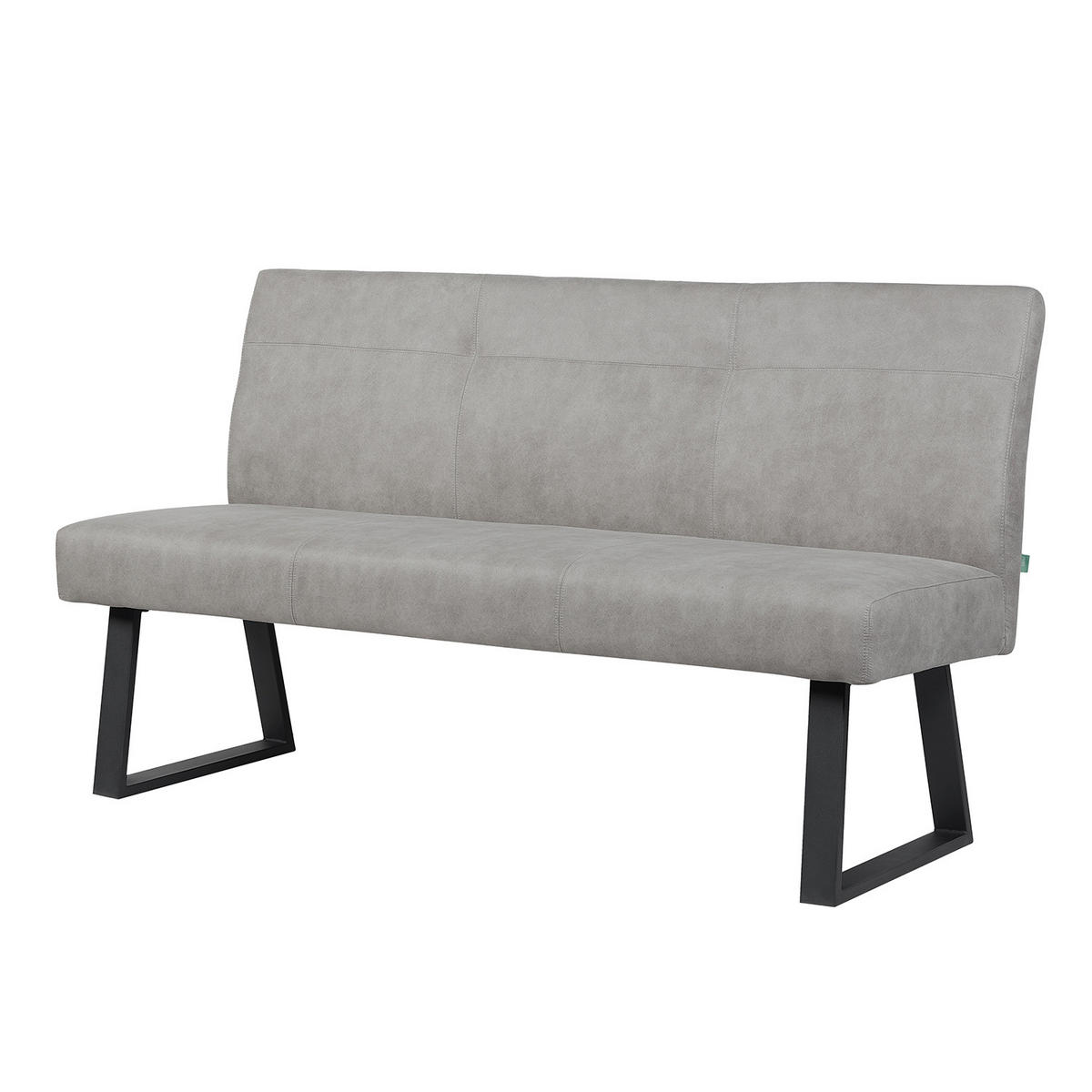 SITZBANK JOYCE - Grau, Metall (160/91/66cm) - DUBI Möbel