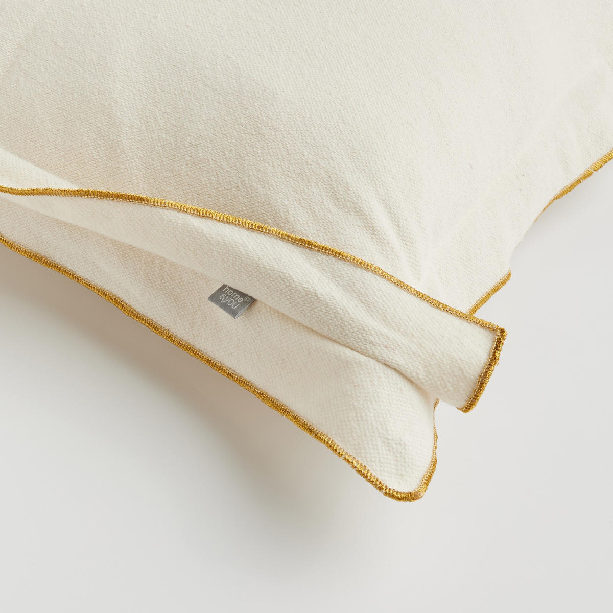 KISSENBEZUG Taromina - Ecru, Textil (45/45cm) - home&you
