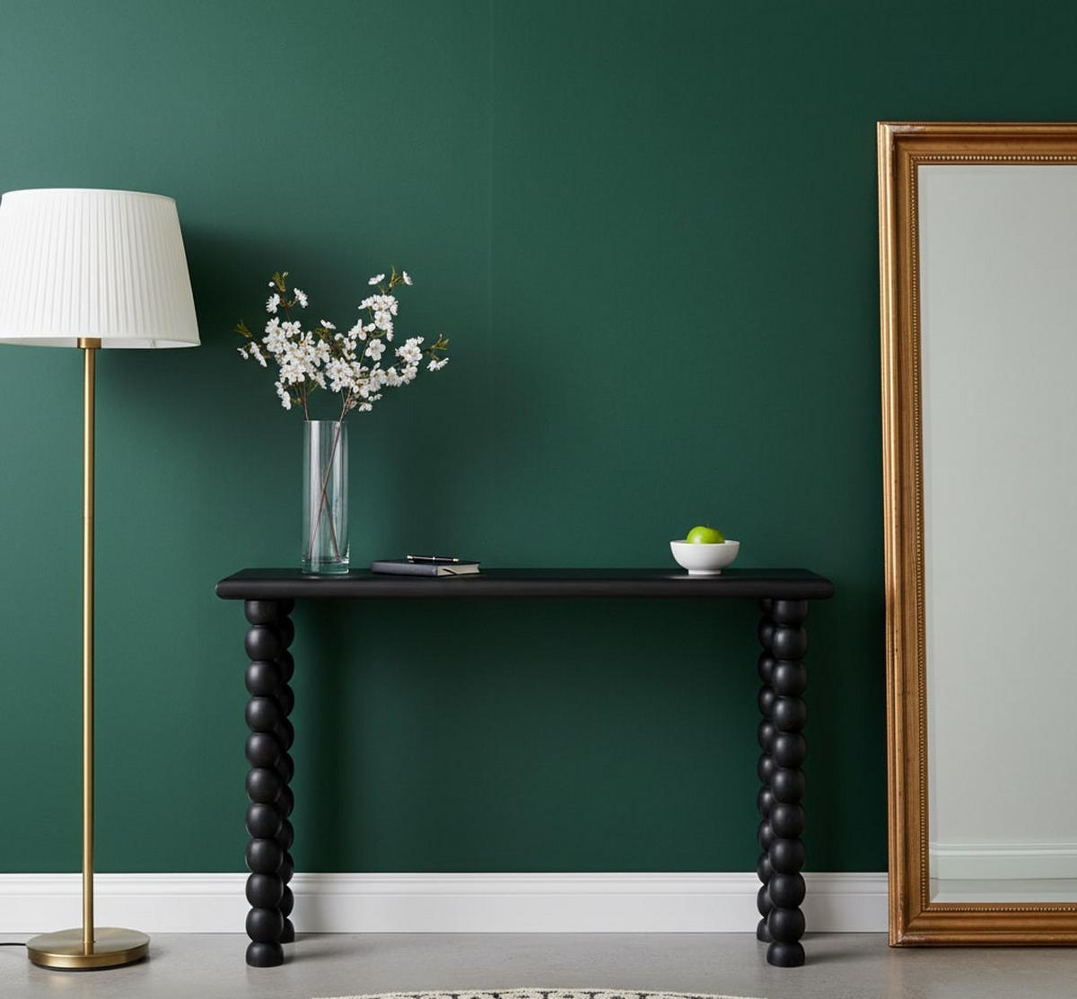 KONSOLENTISCH mit Carbon-Esche-Finish, Platz auf der Oberfläche, dunkelbraun - Dunkelbraun, Holz (35/120/82cm) - Artisan Furniture