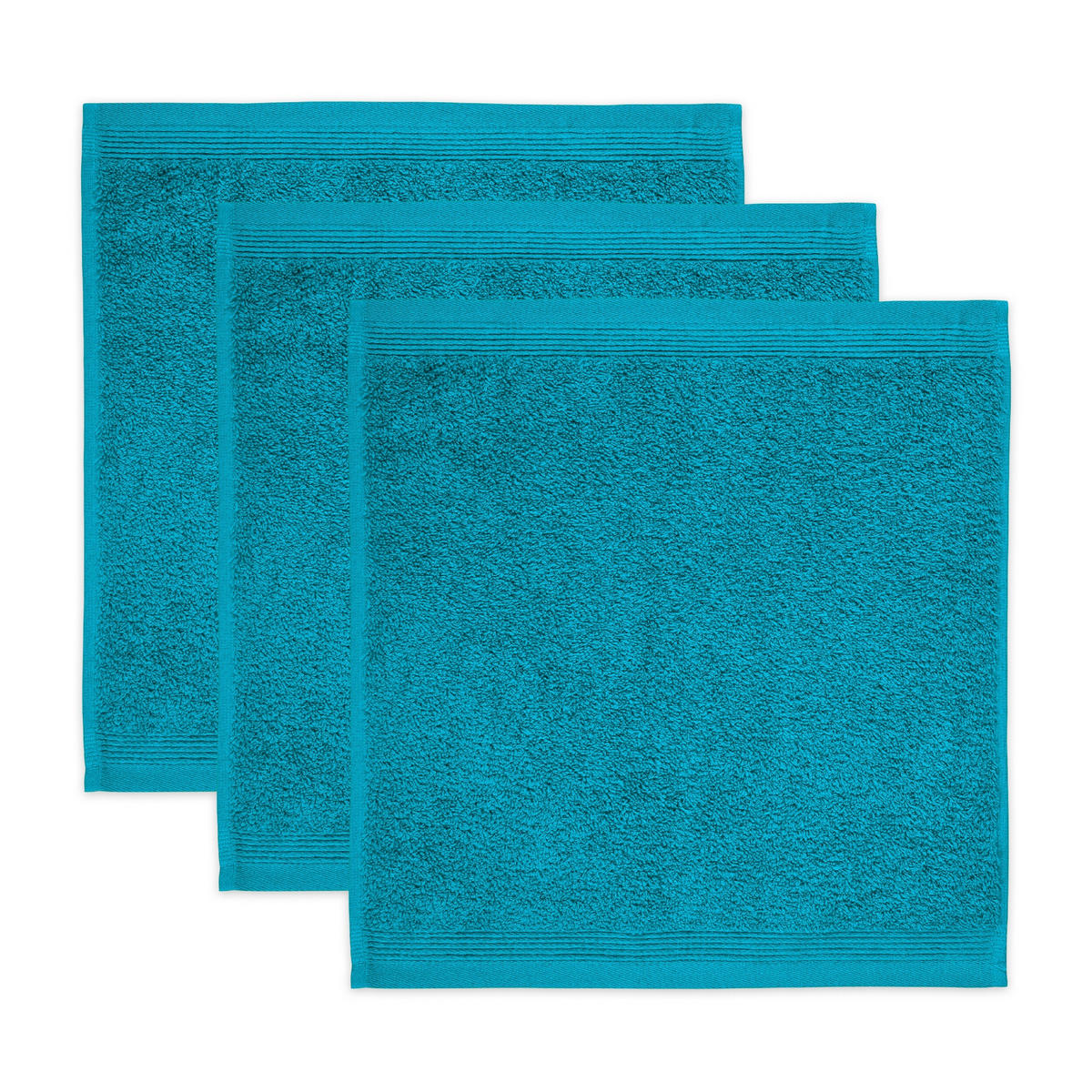 SEIFTUCH SUPERWUSCHEL 3ER PACK - Türkis, Textil (30/30cm) - MÖVE