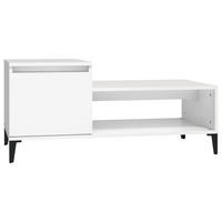 COUCHTISCH Weiß 100x50x45 cm Holzwerkstoff - Weiß, Holzwerkstoff (100/50/45cm) - furnicato