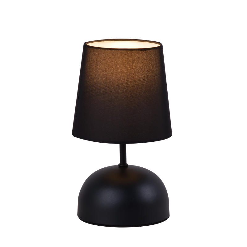 LED stolní lampa Francis II 15,5/15,5/19,5 cm - černá, kov (15.5/15.5/19.5cm) - Nettlife