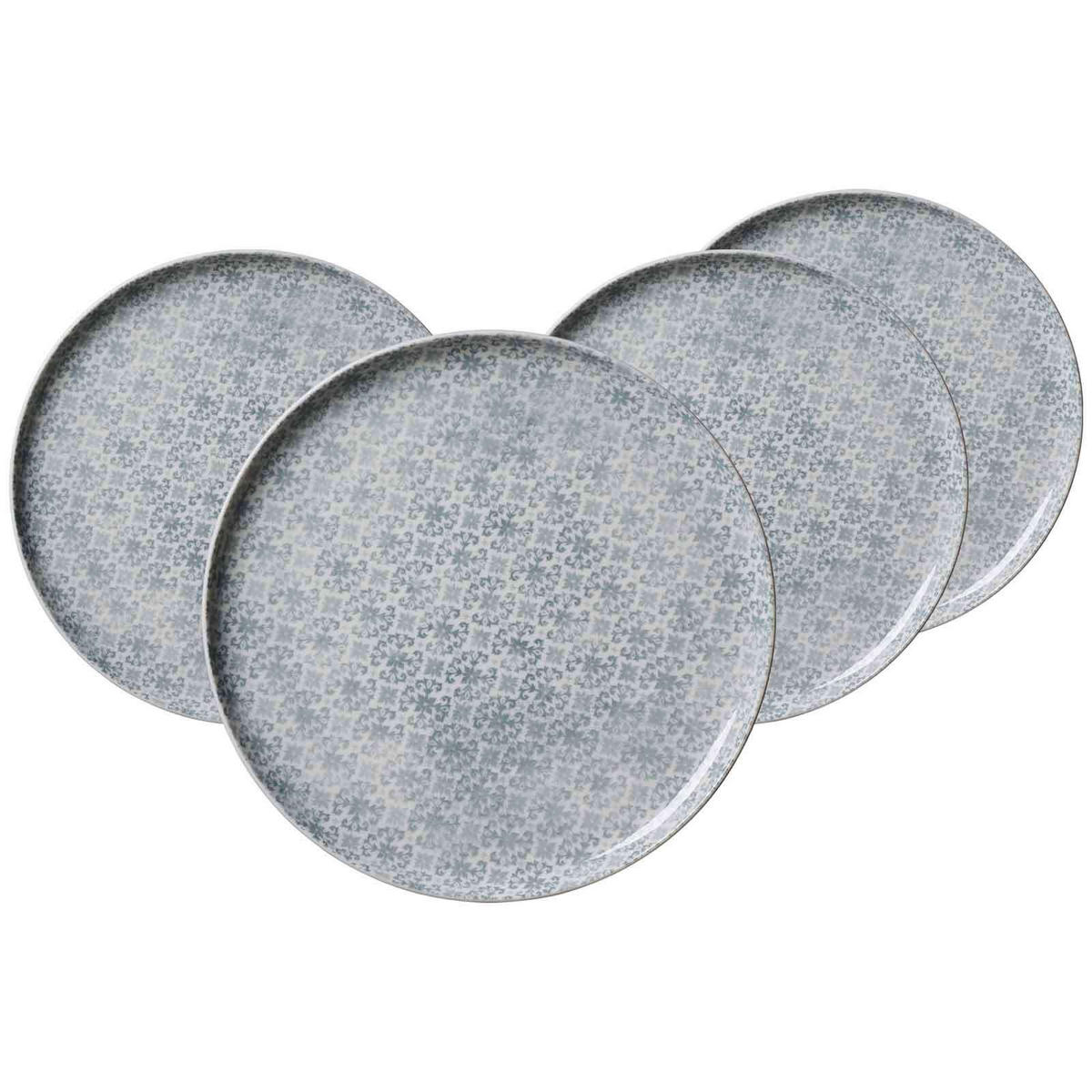 SPEISETELLER Porto grau ø 26,5 cm 4er Set - Grau, Keramik (26.5cm) - Ritzenhoff Breker