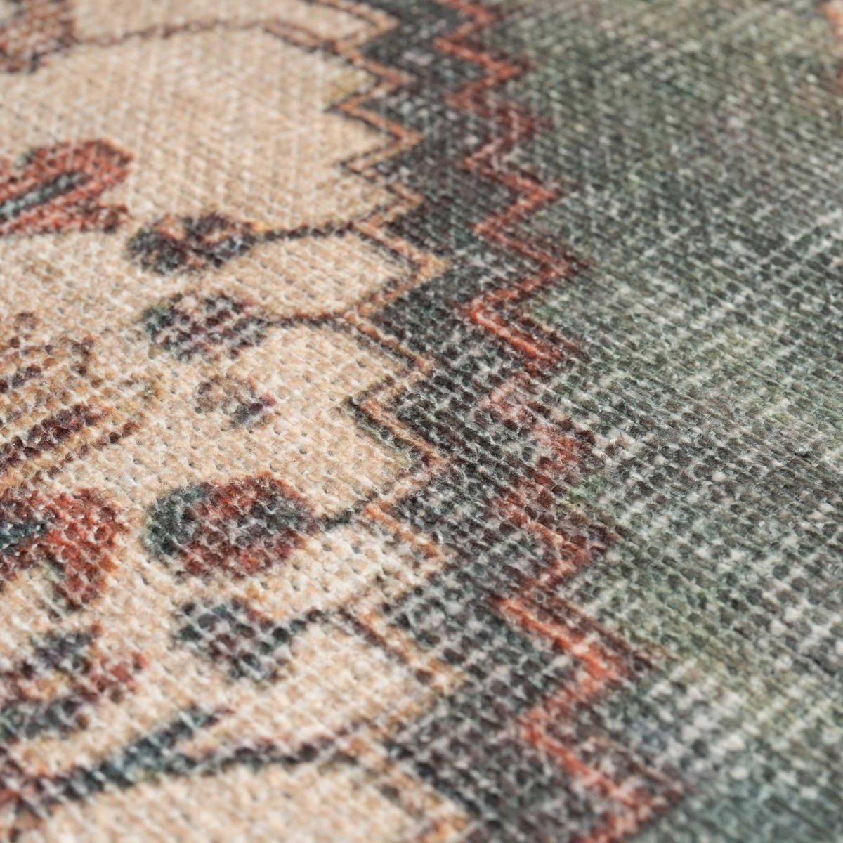 FLACHWEBETEPPICH Faro Terra - Orange, Textil (60/110cm) - Kukoon Rugs