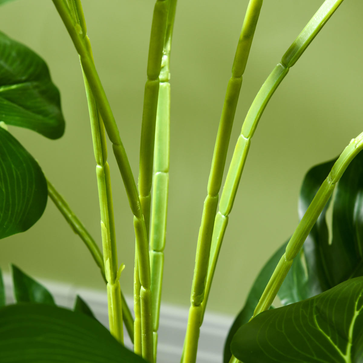 KUNSTPFLANZE DE-16632 120 cm, Monstera deliciosa Grün - Grün, Kunststoff (120cm) - ComfortXL