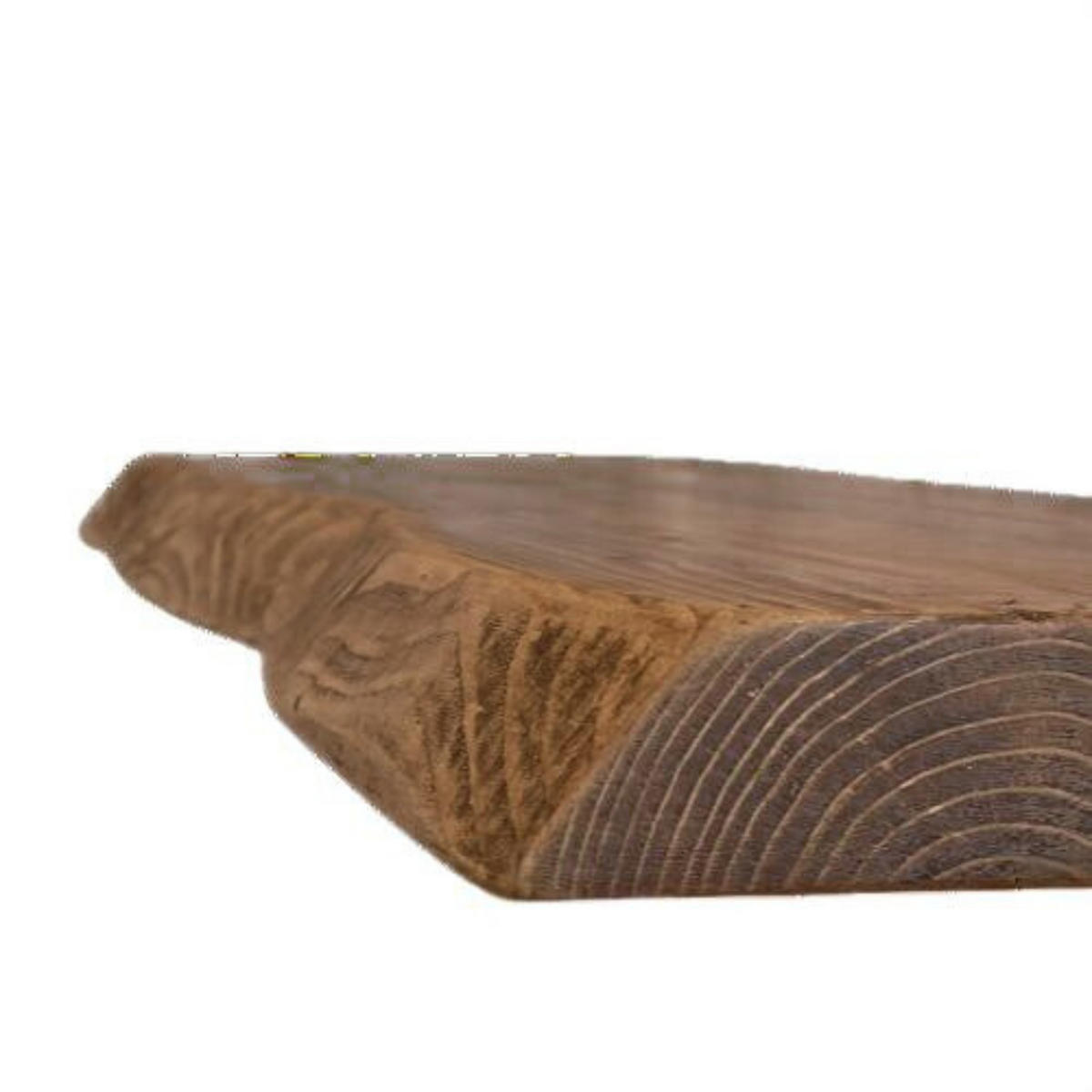 WANDREGAL rustikales 30/4,4/80 cm Nussbaum - Rotbraun, Holz (80/4.4/30cm)