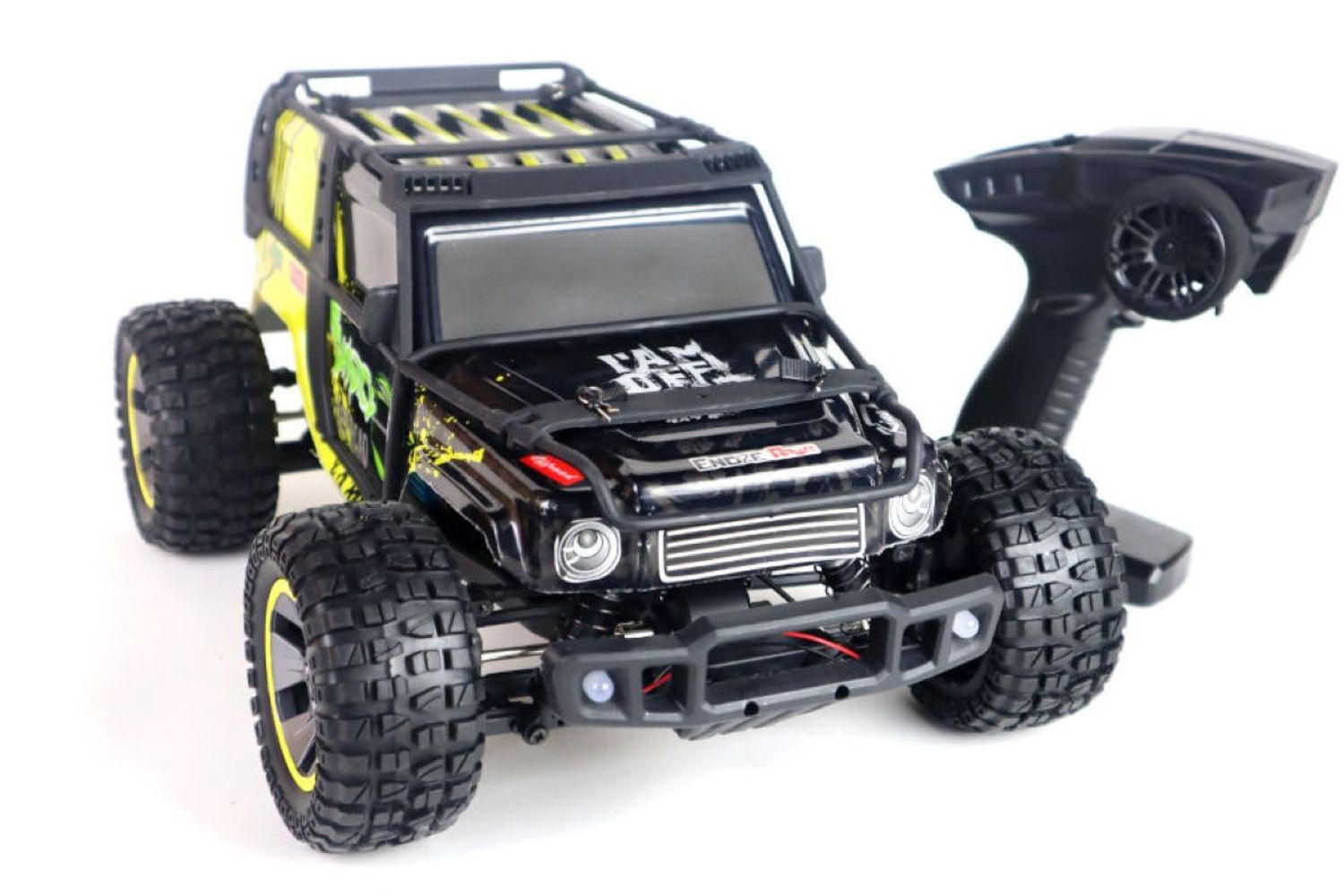 RC BUGGY Extreme 204E 1:10 schwarz Allradantrieb, bis 48 km/h, Stoßdämpfer, Fernbedienung, Akku enthalten - Schwarz, Kunststoff (28/15/38cm) - Es-Toys
