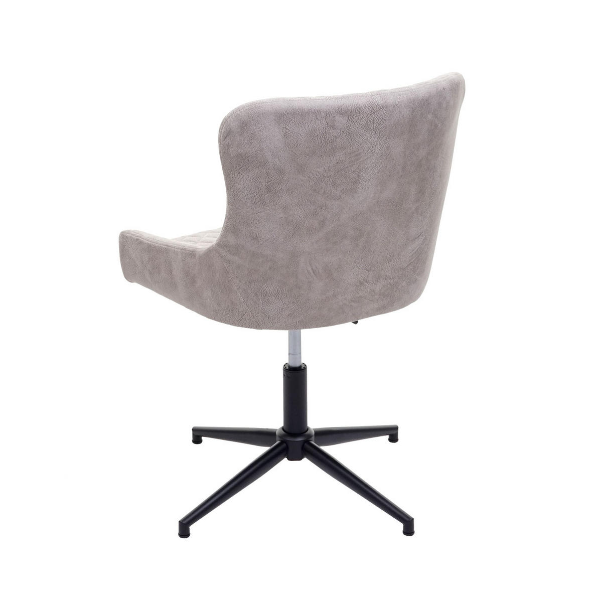 BÜROSTUHL Hellgrau - Hellgrau, Textil (52/90/58cm) - MCW