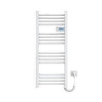 HEIZKÖRPER Elektrisch Handtuchhalter Weiß 96/40/4,3 cm - Weiß, Metall (40/96/4.3cm) - EMKE