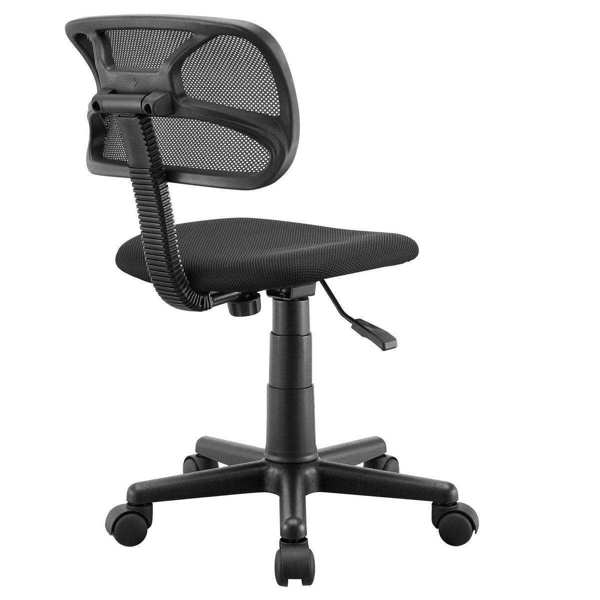 KINDERDREHSTUHL MILAN - Schwarz, Kunststoff/Textil (42/85/48cm) - IDIMEX