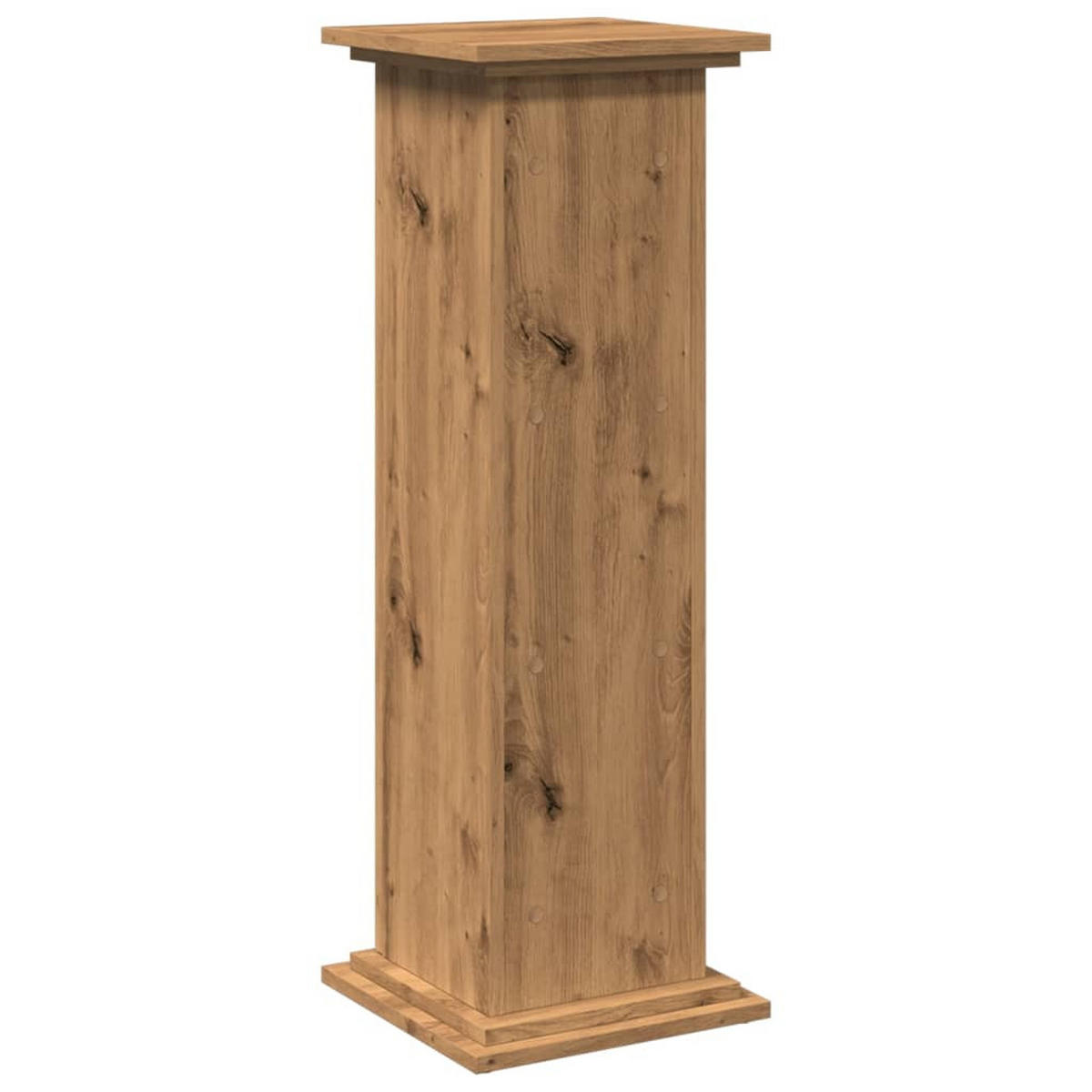 POSTAMENT Mit Stauraum Artisan-Eiche 31/30/90 Cm Holzwerkstoff - Braun, Holzwerkstoff (31/90/30cm) - vidaXL