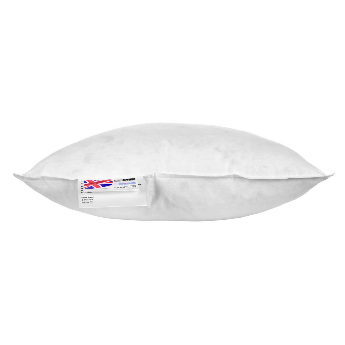 FÜLLKISSEN 30/40 cm – Gänsefedern & Daunen - Weiß, Textil (30/40cm) - Homescapes