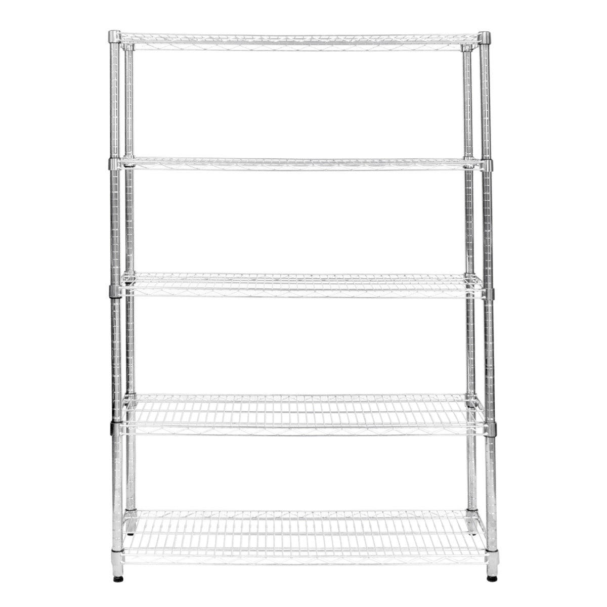 DRAHTREGAL 45cm x 150cm x 180cm - Silberfarben, Metall (150/180/45cm)