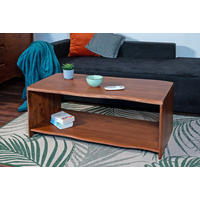 COUCHTISCH ADA - Braun/Naturfarben, Akazienholz/Holz (55/115/45cm) - SAM